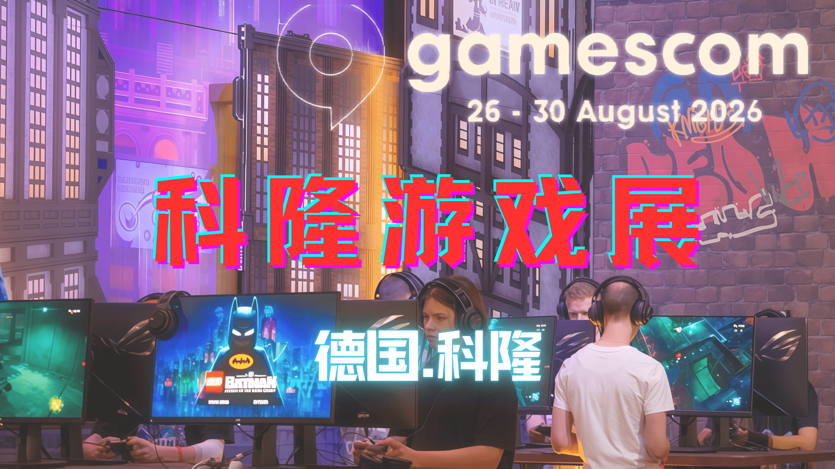 德国科隆游戏展 Gamescom 2026